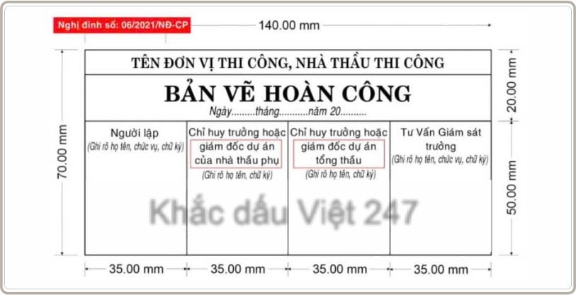 Dấu hoàn công chấm mực 3 2
