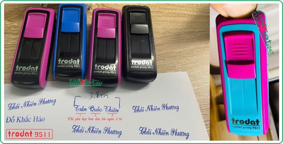 Khắc dấu tên bỏ túi 1 Khắc dấu tên bỏ túi