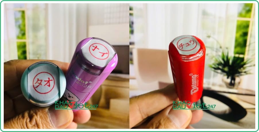 Làm con dấu tên nhật 1 làm con dấu tên kiểu nhật
