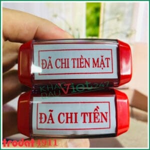 Con dấu đã chi tiền
