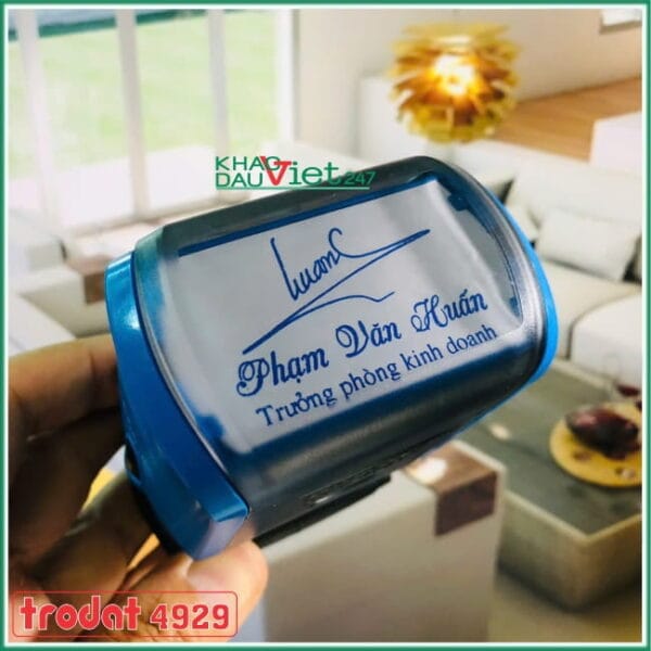 Dấu chữ ký chức danh