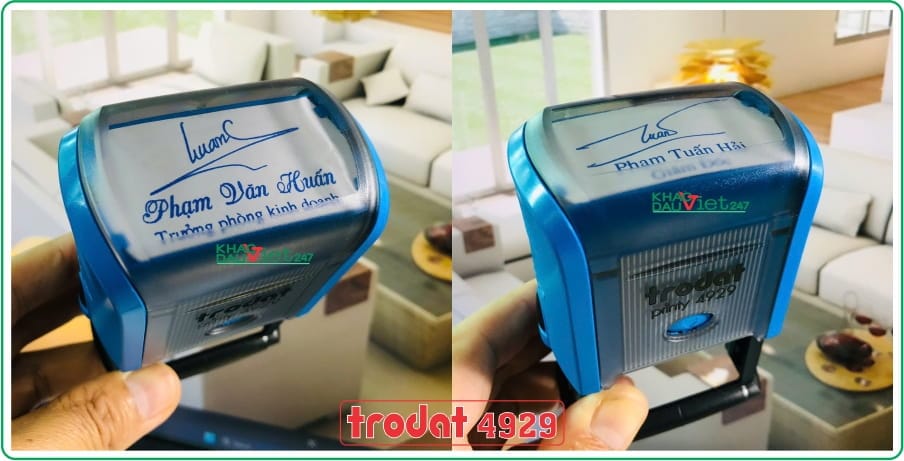 Dấu chữ ký chức danh
