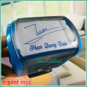 khắc dấu chữ ký và tên